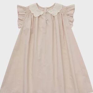 Elegant Kids Dress with Ruffle Sleeves